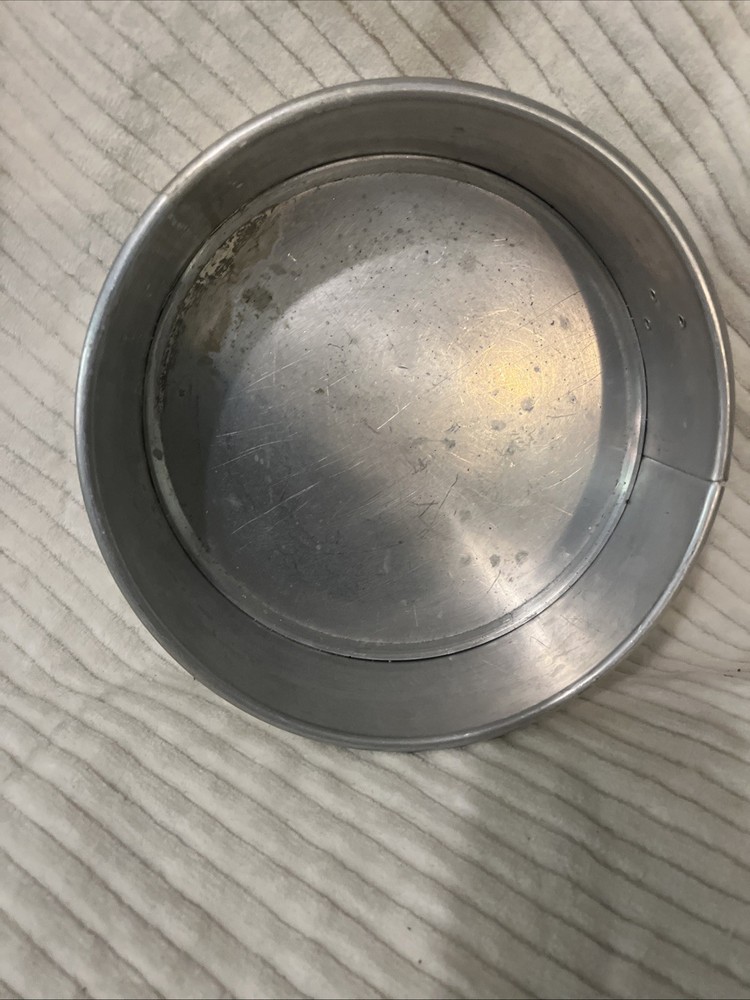 Walker Ware Aluminum Cheesecake Torte Cake Pan Removable Base 9.5"×2"