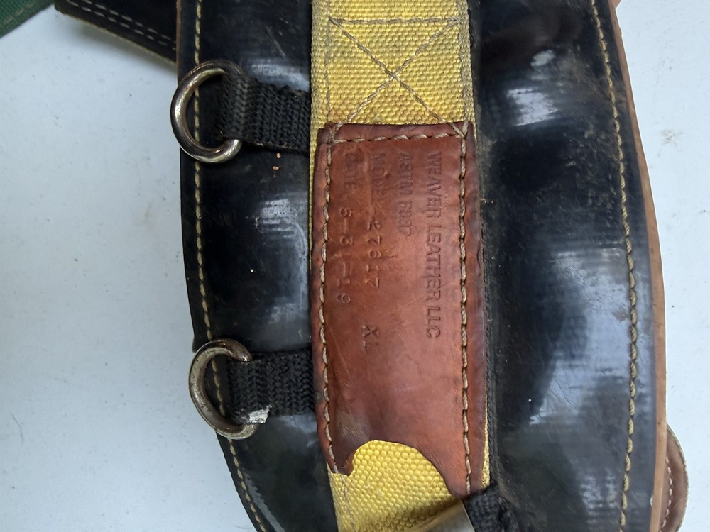 Weaver Leather climbing saddle size XL