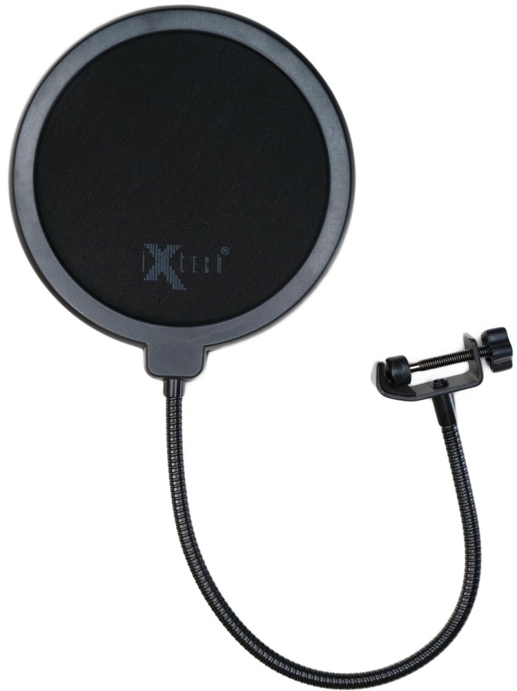 iXtech Professional Microphone Pop Filter Mask Shield For Blue Yeti and Any Mic.