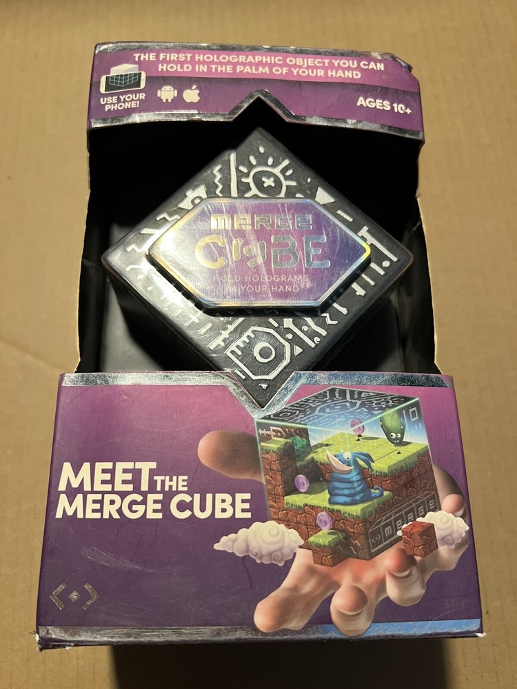 MERGE Cube - Augmented & Virtual Reality Science & STEM Toy - Educational Tool