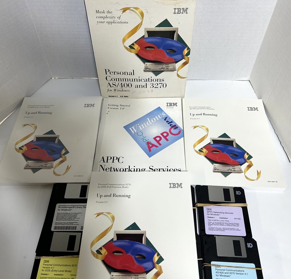 IBM Personal Communications AS/400 & 3270 Windows 4.1 Includes Software