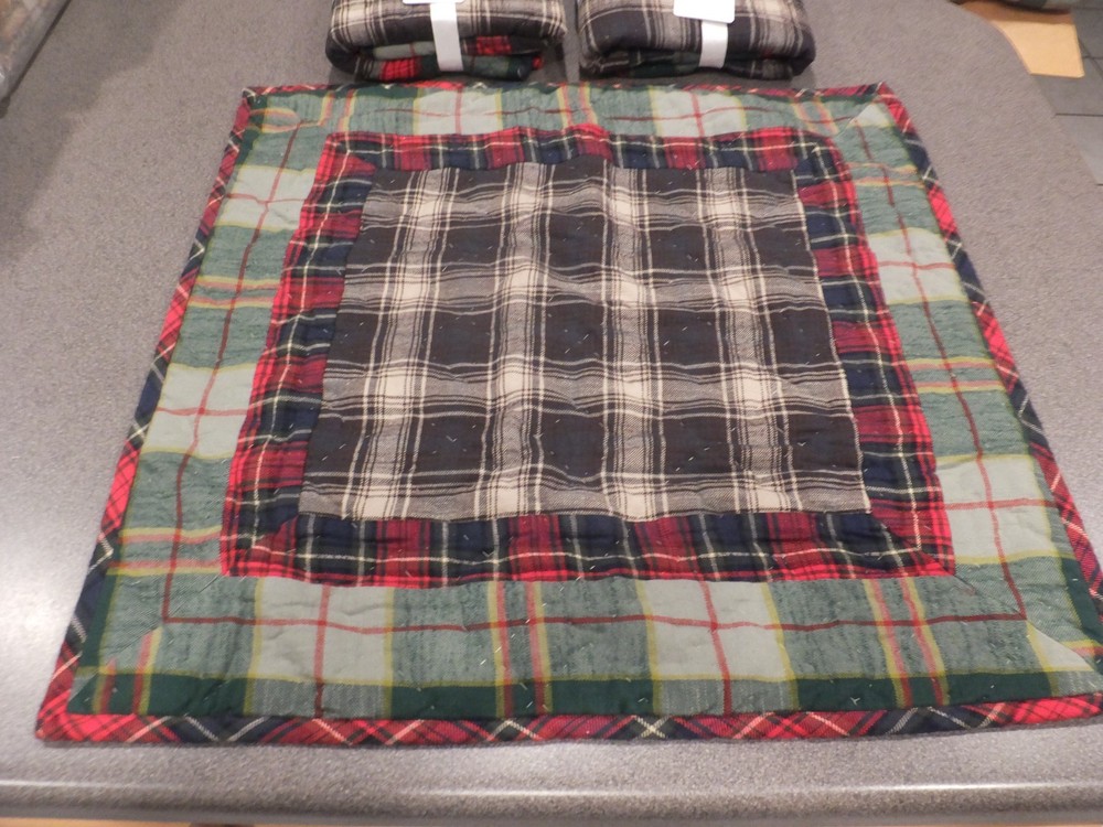 New Pottery Barn Peyton Clyde Patchwork Euro Sham OPEN BOX