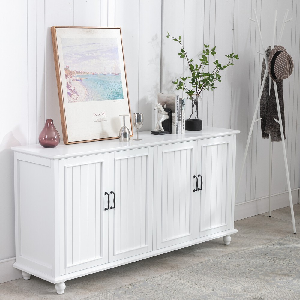Buffet Sideboard Coffee Bar Cabinet Storage Cabinet Accent Server Table Kitchen