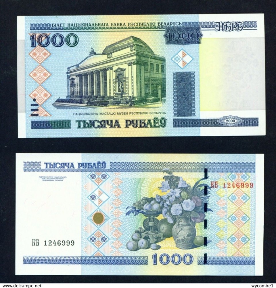 BELARUS - 2000 1000 Roubles UNC Banknote