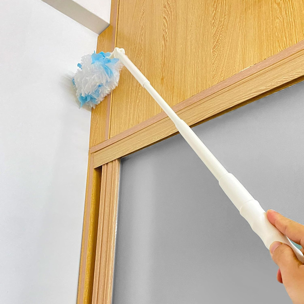 Replacement Handles Compatible with Swiffer Duster Refill, Extended Handle, Adju