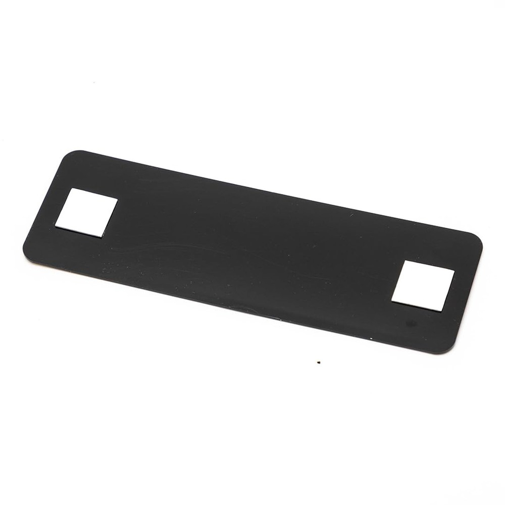 Standard NOT an EXIT (Stick Man) Sign (Black) - Small 2 x 6" - Small (1 Pack)