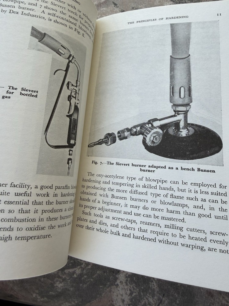 1978 Hardening & Tempering Engineers Tools Metal Forge Illus 47 pp.