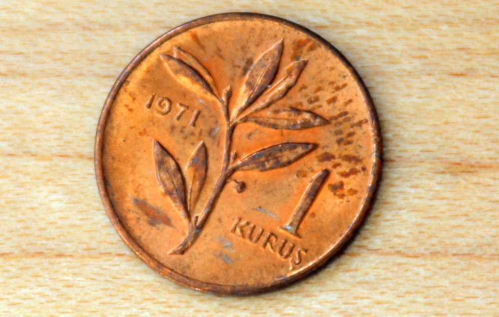 1971 Turkey 1 Kurus