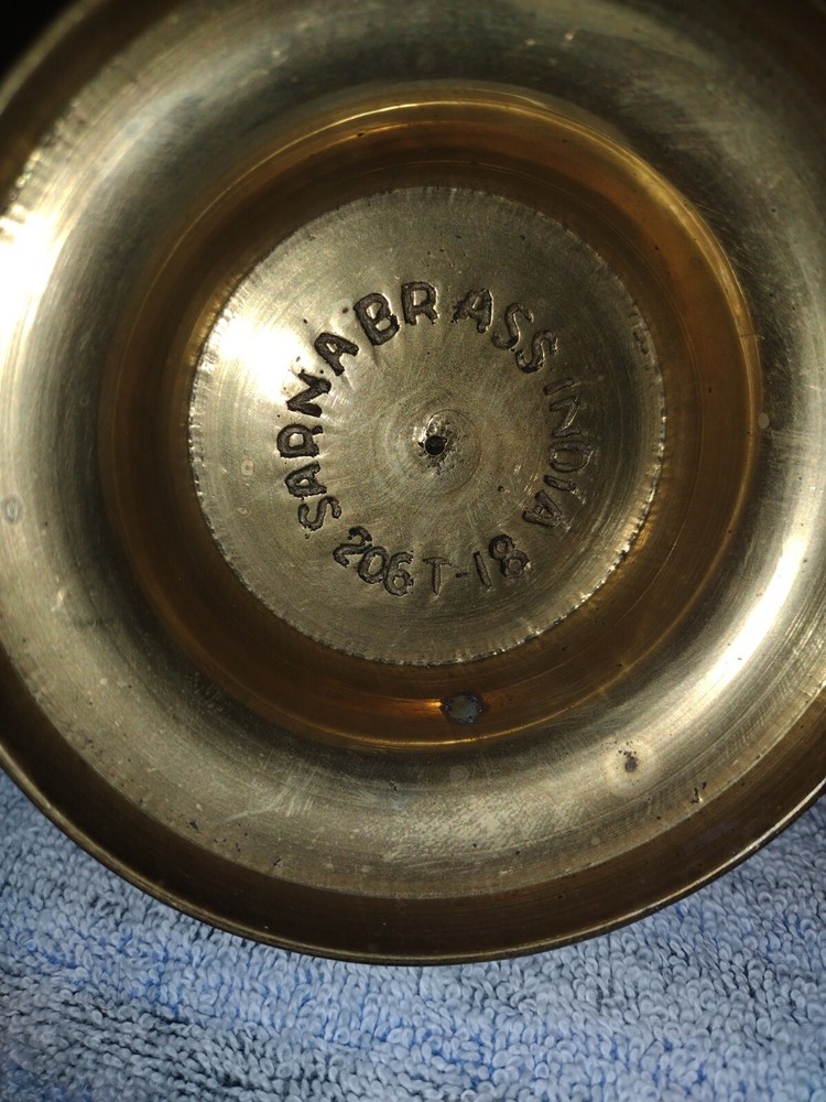 vintage brass Coffee Pot