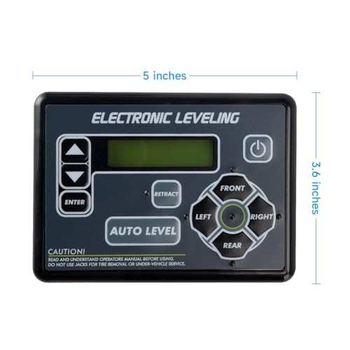 Lippert Ground Control Auto-Level Touchpad for RV Leveling Systems