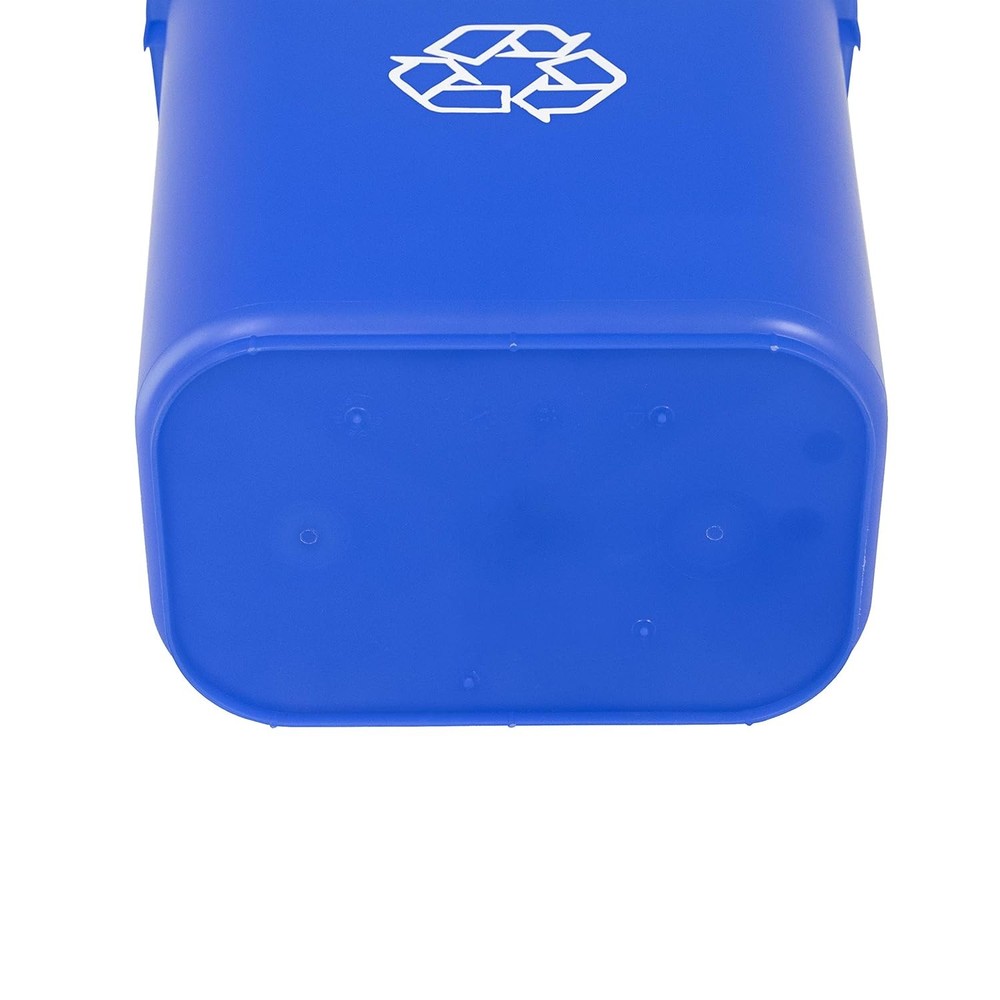 Rectangular Commercial Office Wastebasket, Easy to Clean, Lightweight