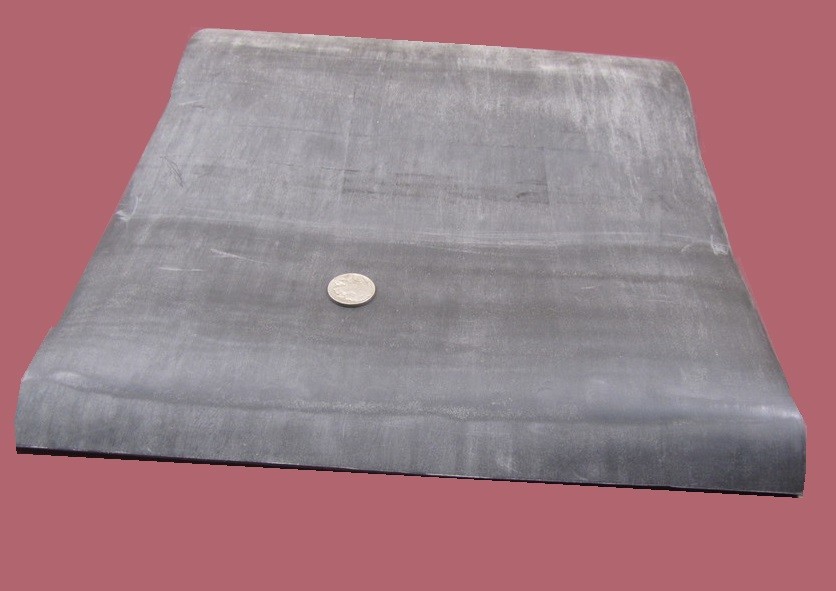 Neoprene Multipurpose Sheet, Black 3/16" Thick x 12" x 12", 70 Shore A