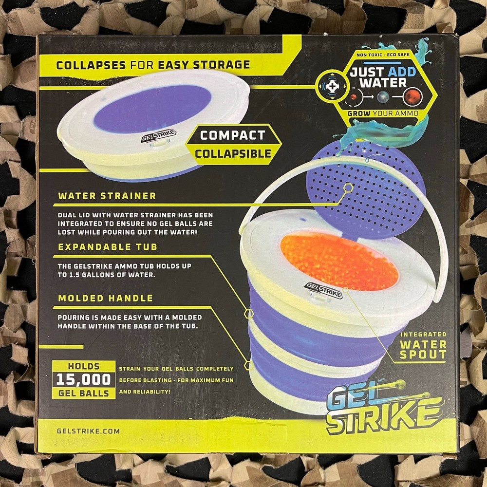 NEW GELSTRIKE Ammo Tub - Green