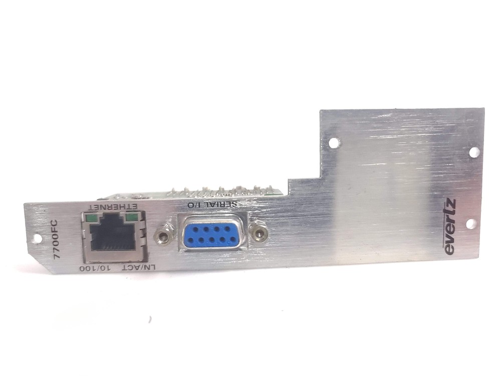 Evertz 7700FC VistaLINK Frame Controller w/ Backplane
