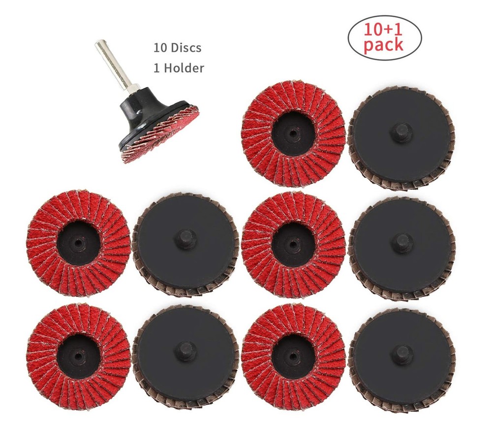 2 Inch Flap Sanding Disc 60 Grit,Surface Conditioning Disc,Quick Change Conne...