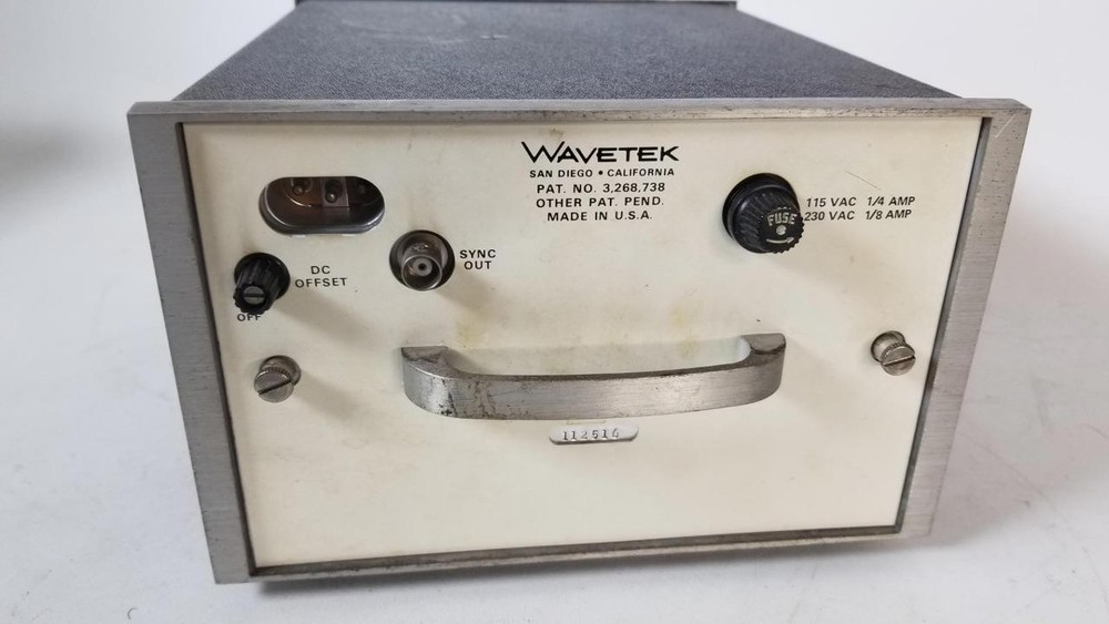 WAVETEK MODEL 130 FUNCTION GENERATOR