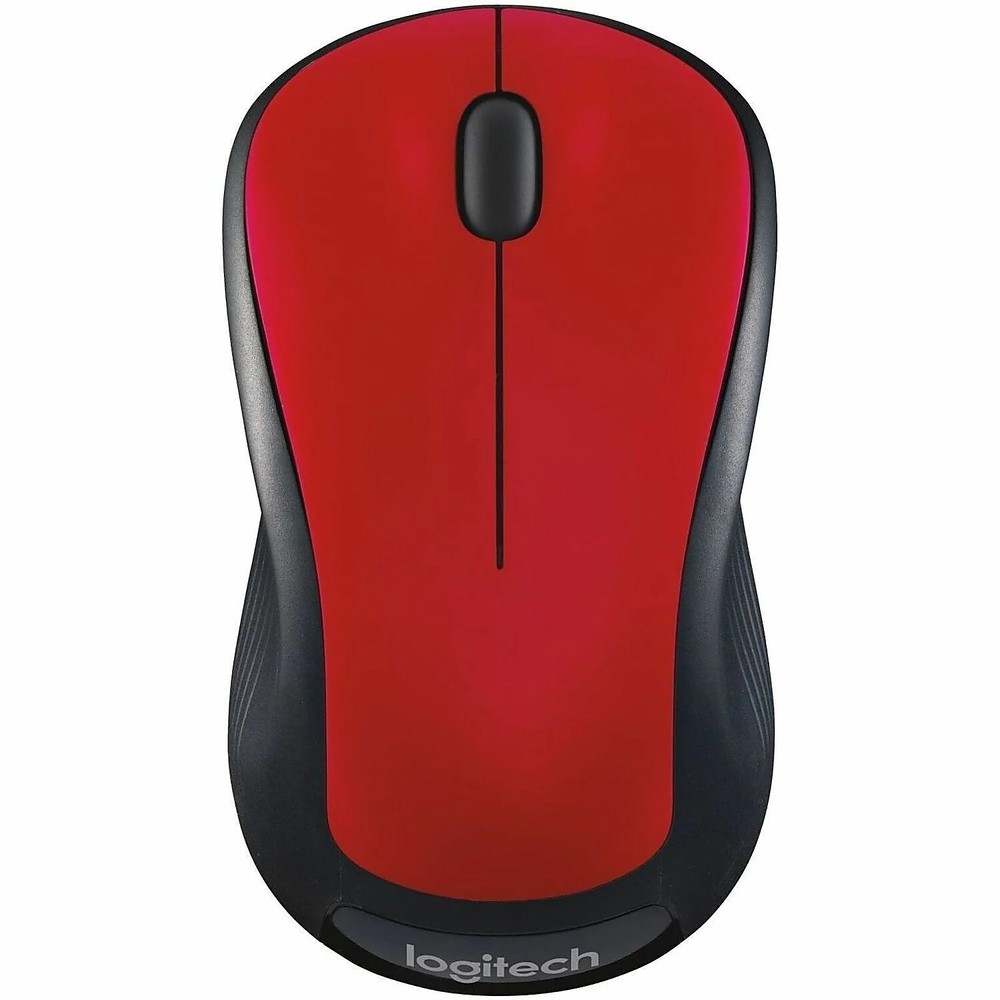 Logitech M310 Wireless Ambidextrous Optical Mouse Red