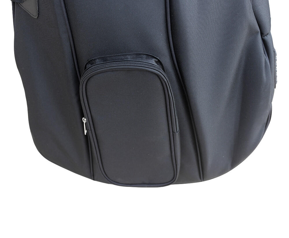 Advanced Black Cello Case 4/4 Soft Bag with Multiple Pockets Strong Bag