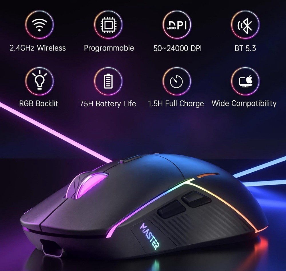 FFJ Wireless Gaming Mouse,