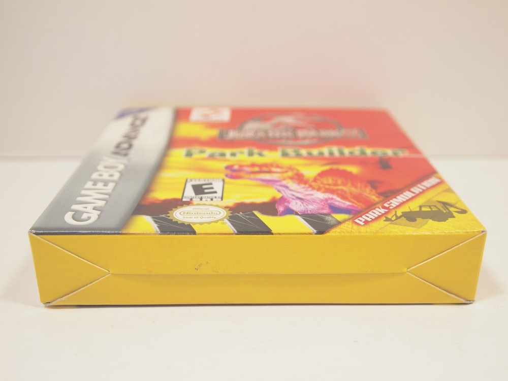 Jurassic Park III Park Builder (Game Boy Advance | GBA) Authentic BOX ONLY