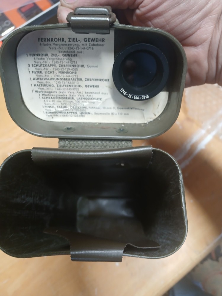 WEST GERMAN SNIPER SCOPE CASE