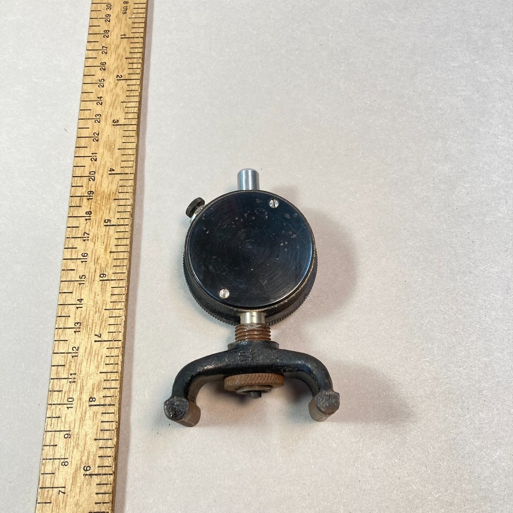 Federal Dial Indicator .001" Flat Back #C81 w/ Angular Base Stop USA