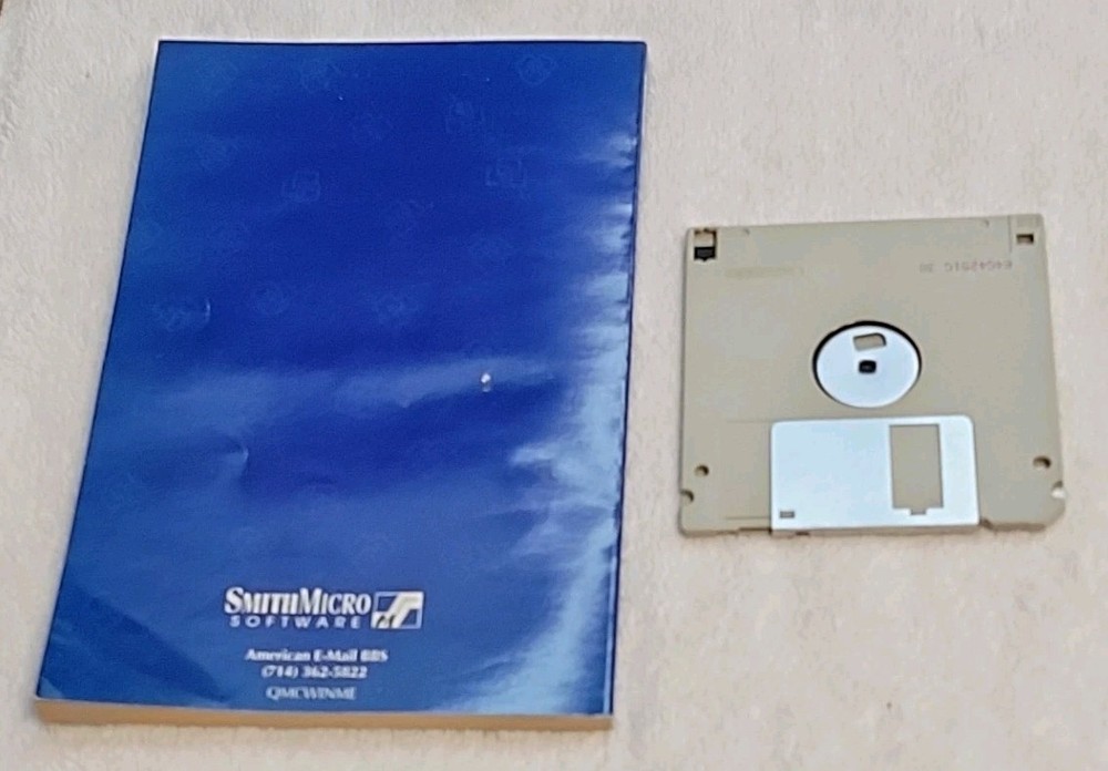 Quick Link Message Center Windows User Guide & Flippy Disc - Used