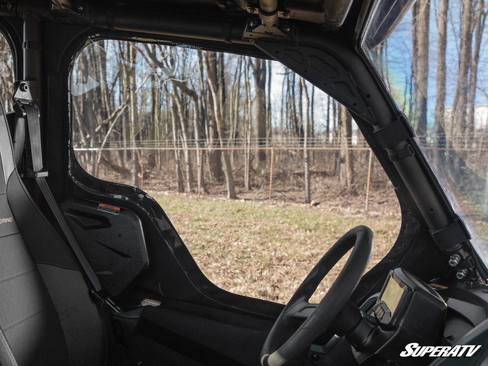 SuperATV Soft Cab Enclosure Doors & Rear Windshield for Yamaha Wolverine RMAX 4