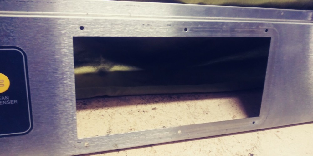 Victory Blast Chiller VBC-100 Parts- Front Operation Control Panel w/ Stainless