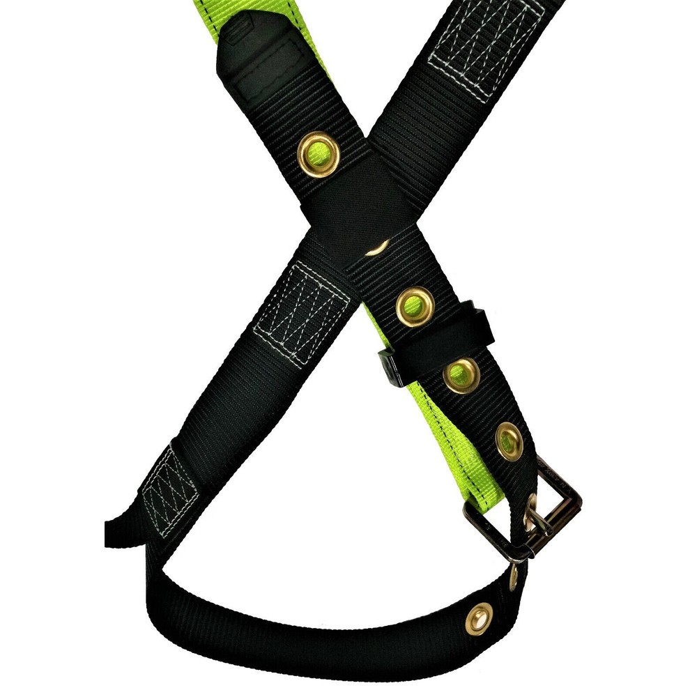 Safety Harness 3D Ring grommets Fall Protection Back Support Peak Catcher