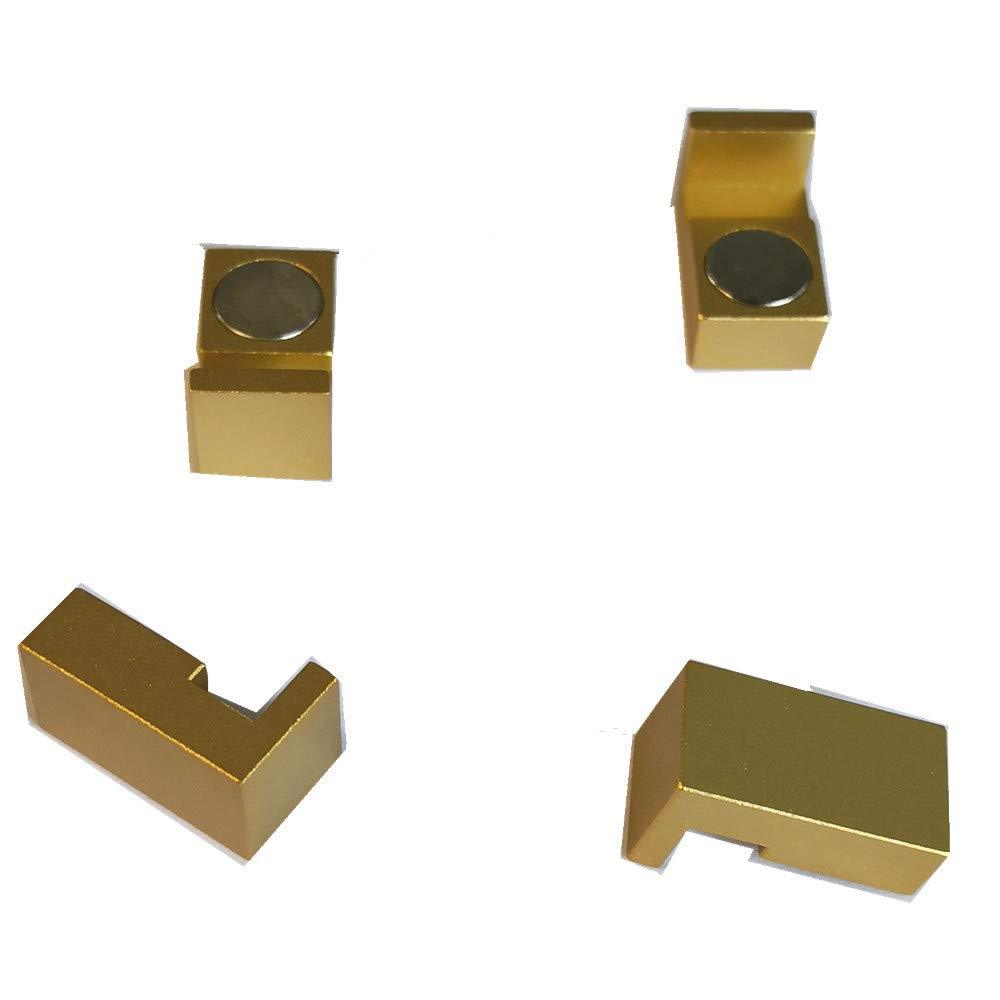 4-Pack Magnetic Parallel Keepers, Holders. Vise, CNC,Kurt,Machinist Tools