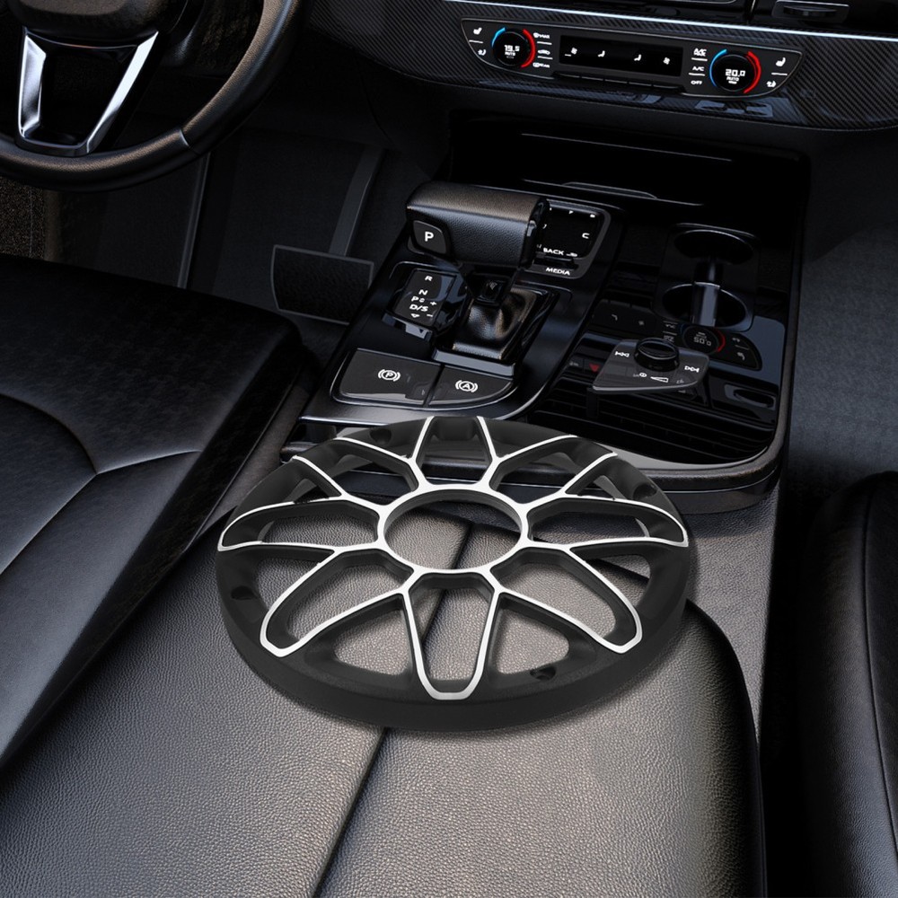 Woofer Cone Protector Car Speaker Grills Cover Mesh Black Protective