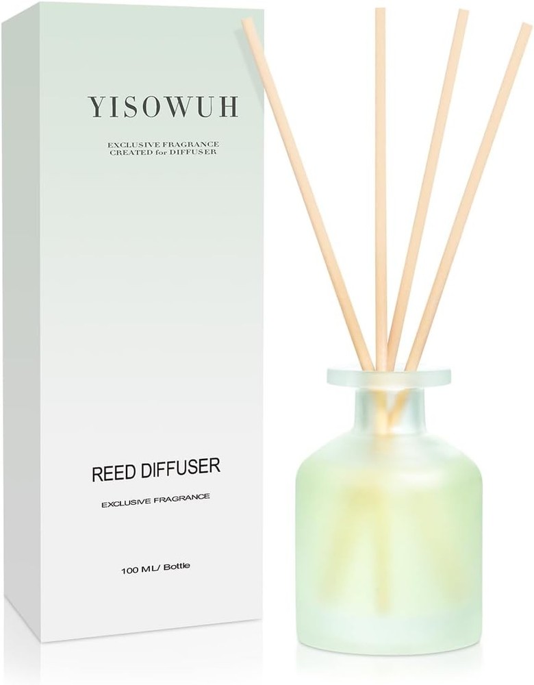 Reed Diffuser - Clean Linen 3.38oz (100ml)*1 Pack 3.38 oz/1 pack, Clear