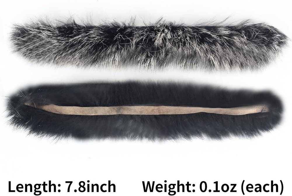 SOPOGER Archery Bow String Silencers - 2 Pair Rabbit Fur String Dampener & St...