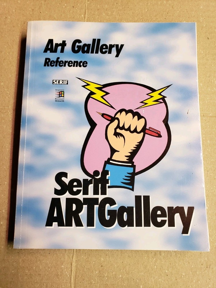 Serif Software Pageplus 5.0 CD & Art Gallery CD For Windows 95 W/Instructions