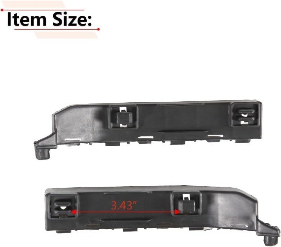 Front Bumper Bracket Compatible with 2008 2009 2010 2011 2012 Year, for Driver a
