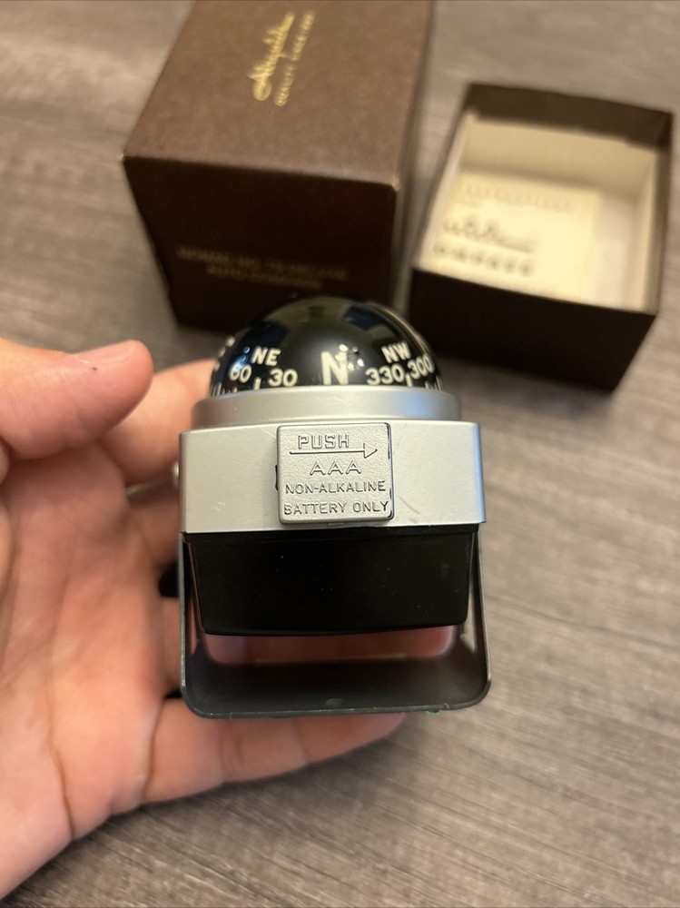 Vintage Airguide Auto Compass No. 79 Deluxe UNTESTED