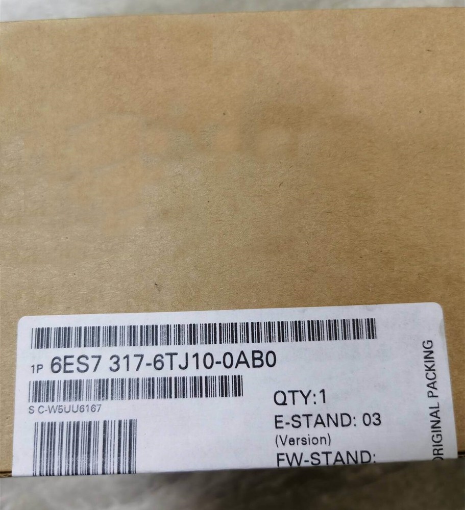 6ES7 317-6TJ10-0AB0 Siemens 6ES7317-6TJ10-0AB0 New In Box Expedited Shipping