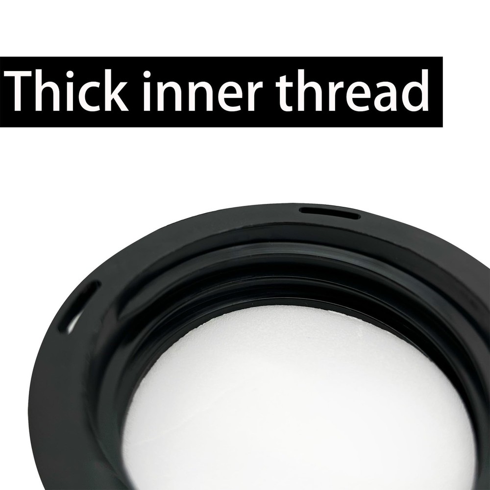 5 PCS IBC Water Tank Adapter End Cap Dust S60X6 60mm Coarse Thread Plastic