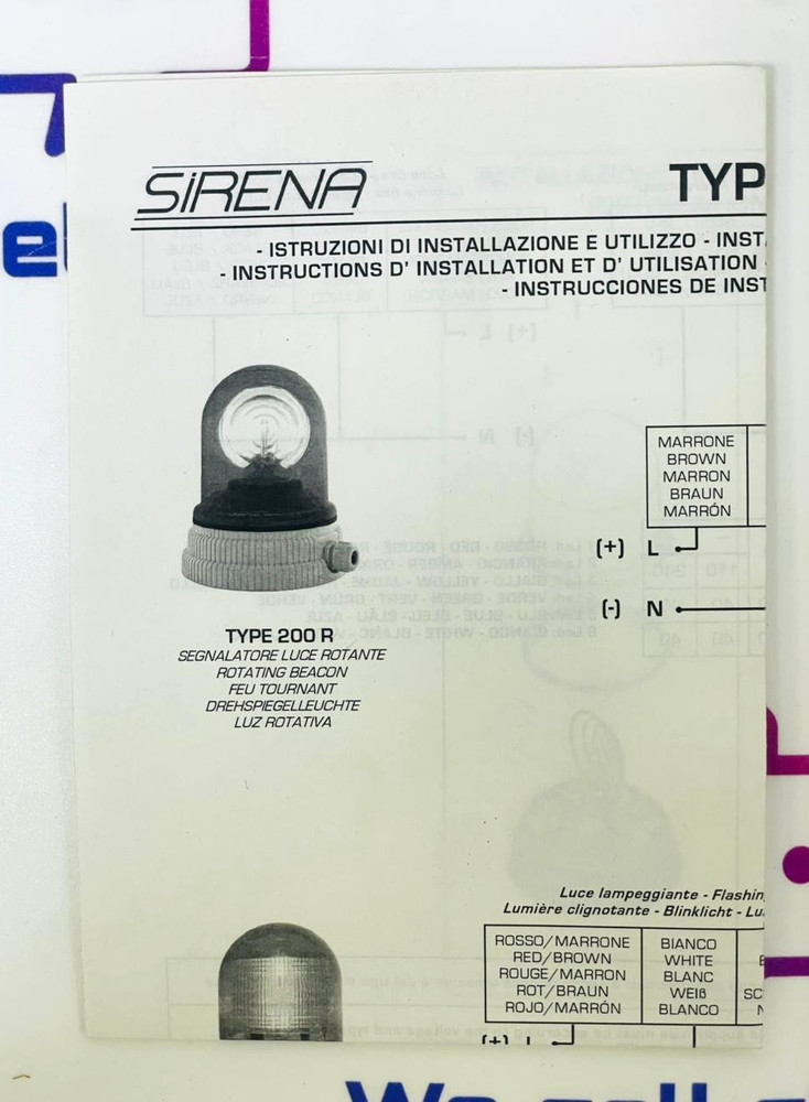 SIRENA ELECTRA 26343 Beacon Light