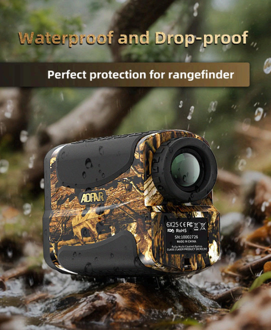 Hunting Rangefinder 700Y Waterproof Bow Archery Range Speed Mode Case