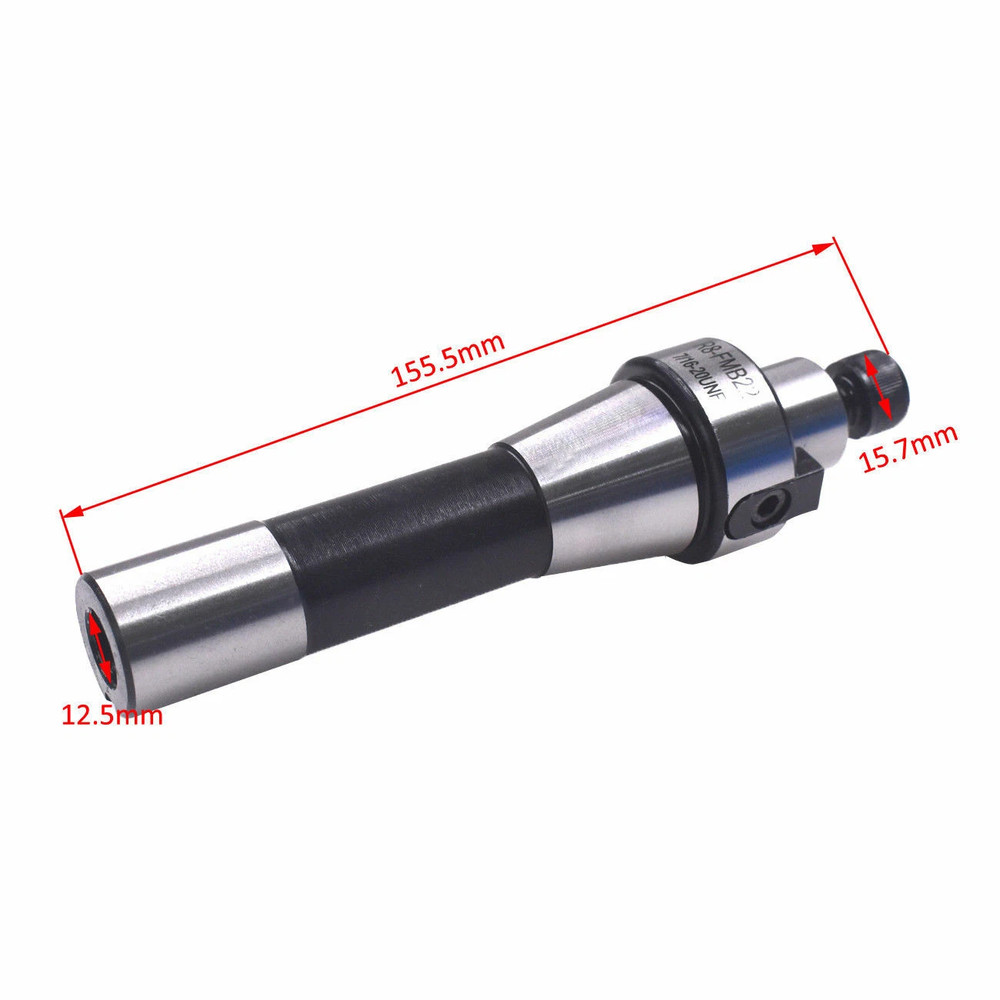 1pcs R8-FMB22 British back pull thread M12*1.75 Milling cutter holder