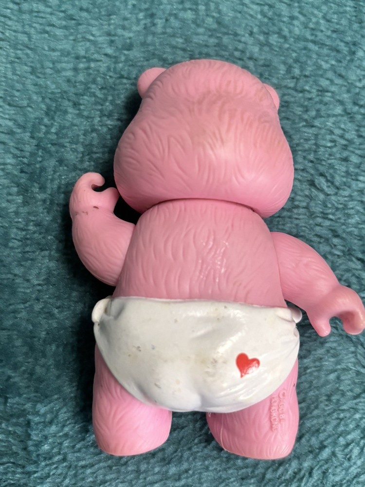 VINTAGE POSEABLE CAREBEAR BABY HUGS BEAR
