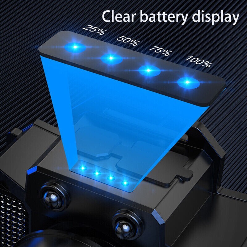 2 x Super Bright Headlamp Rechargeable Headlight Head Torch Work Lamp Flashlight