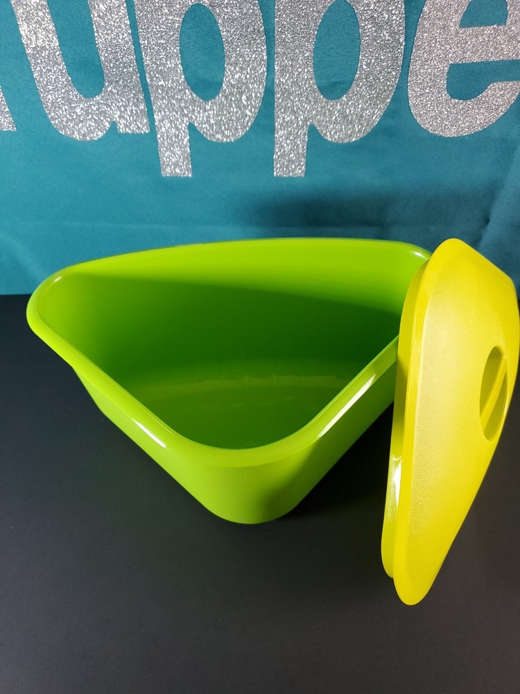 Tupperware All in One Corner Container / Sink Storage Green New