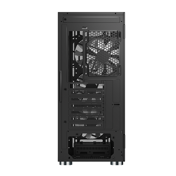 Montech X3 MESH BLACK windowed side panel tempered glass ATX Tower Case