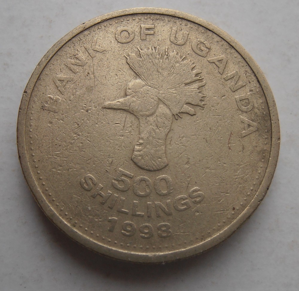 UGANDA 500 SHILLINGS 1998