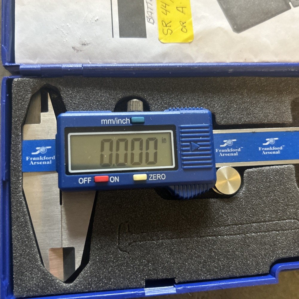 Electronic Digital Caliper Frankford Arsenal Reloading Tools w/Case Barely Used