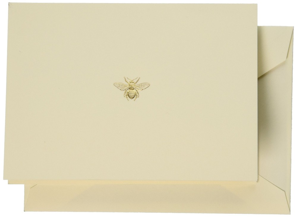 Crane & Co. Hand Engraved Bee Note (RF1405)