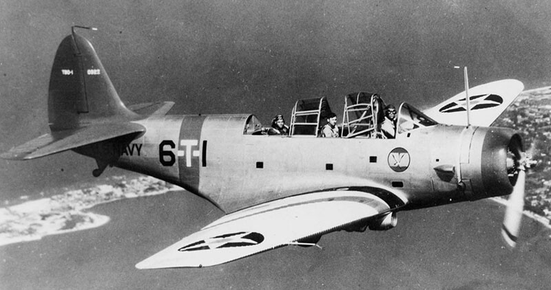Model Airplane Plans (UC): Douglas TBD-1 Devastator 32½'' Class I Navy Carrier